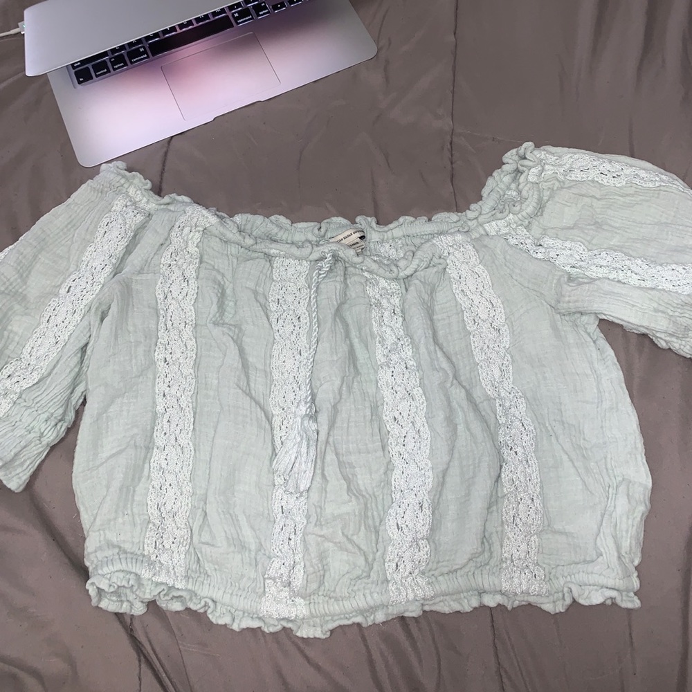 American Eagle Vintage Style Crop Top